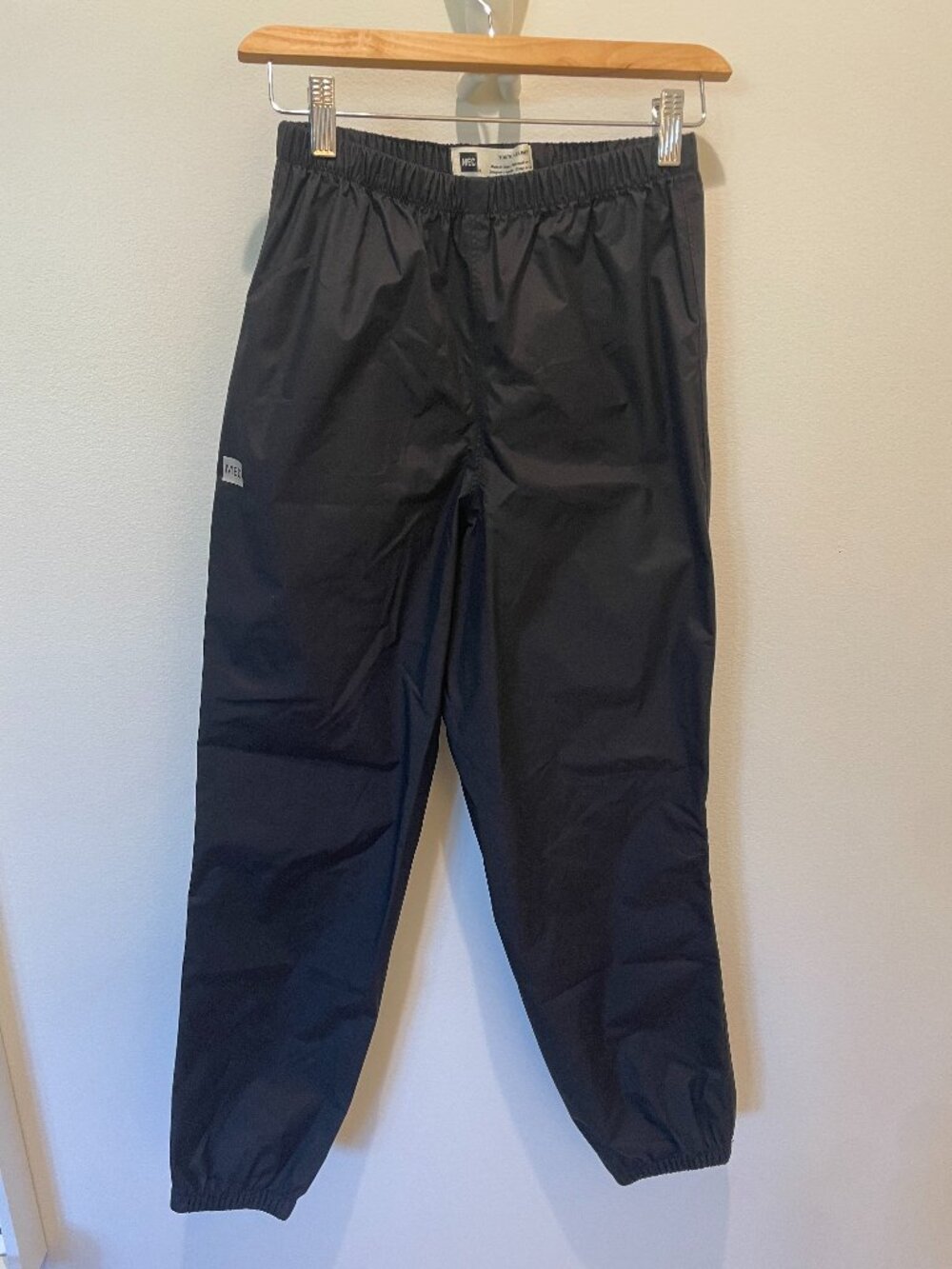 MEC Black Kids Rain Pants